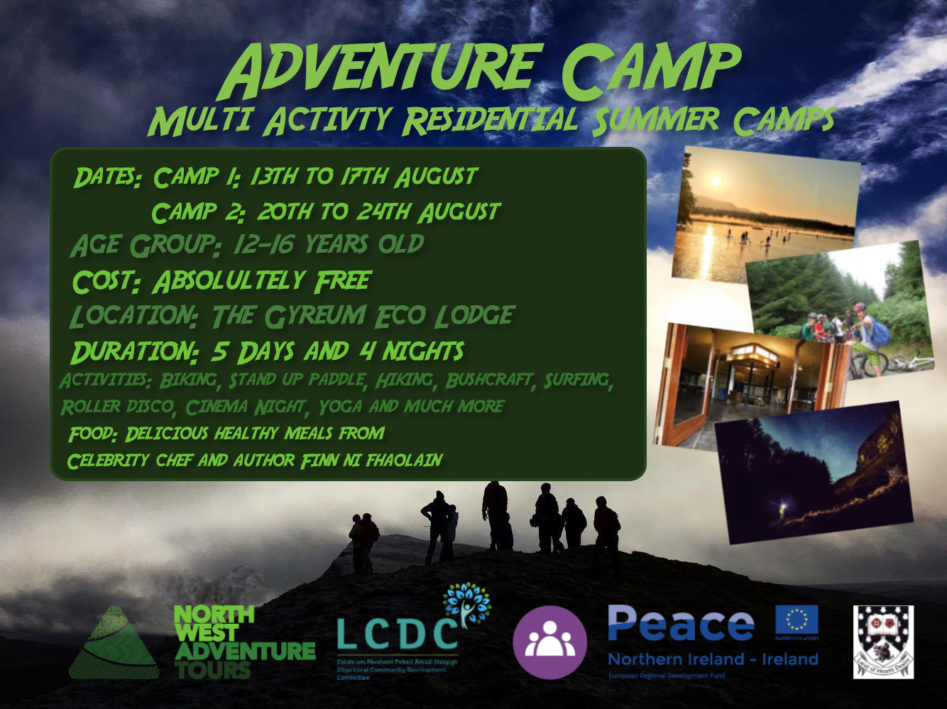 Peace IV Residential Adventure Camps