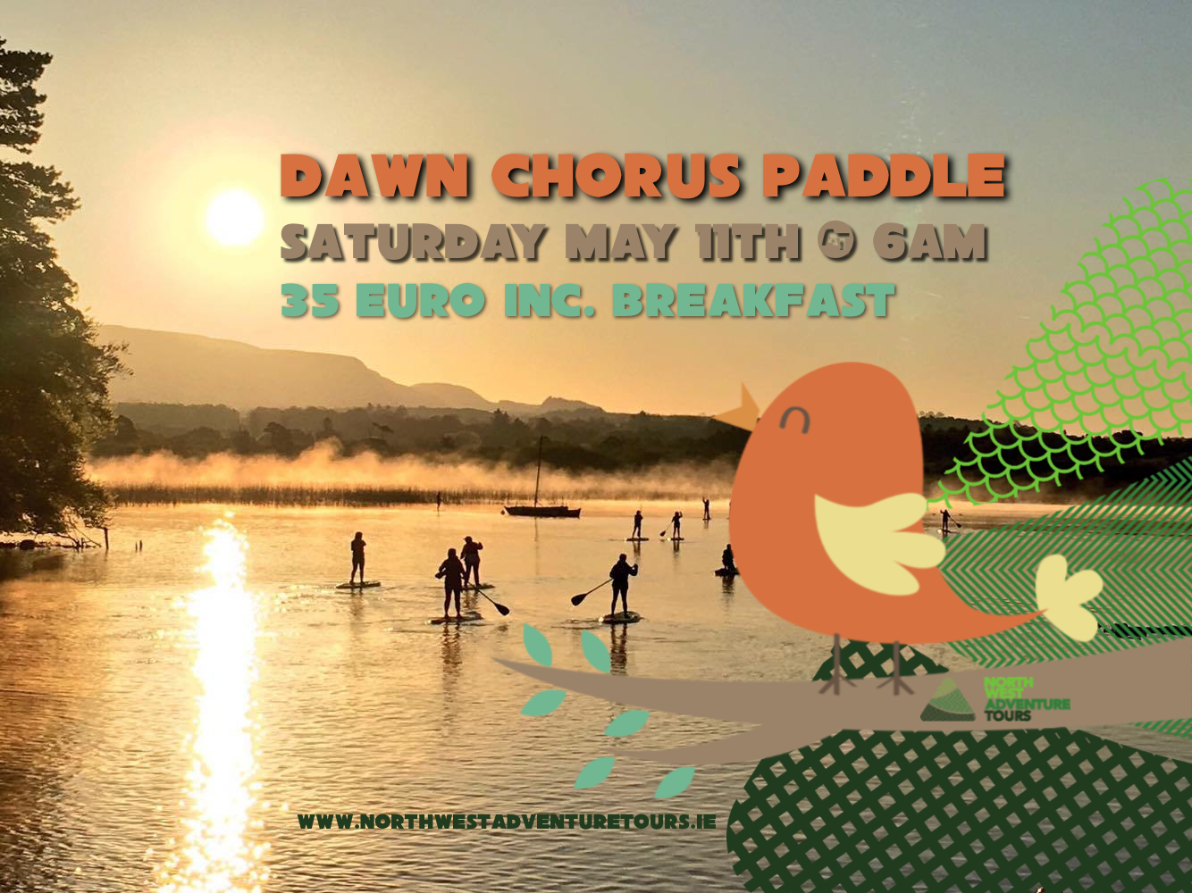 Dawn Chorus Stand Up Paddle Tour