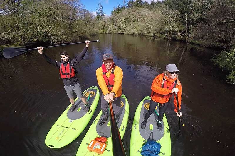 SUP on the river garavogue